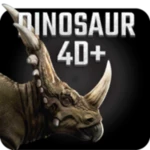 dinosaur 4d+ android application logo